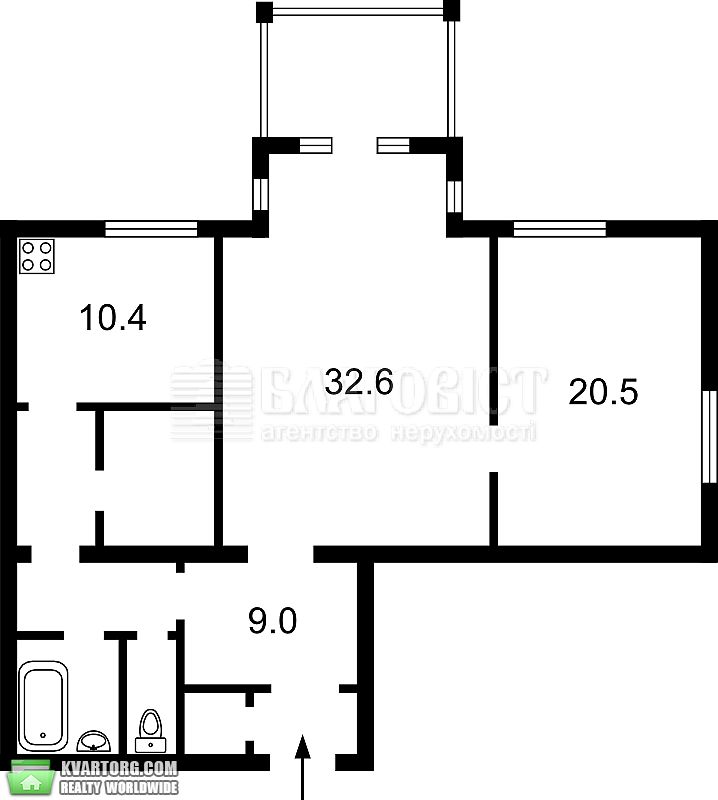 Sell 2-room apartment. Киев,  Банковая — photo 2