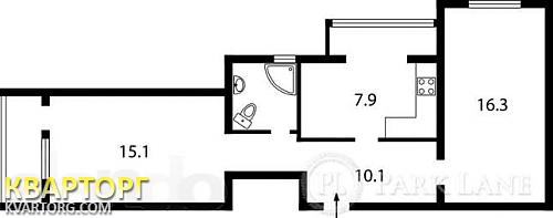 Sell 2-room apartment. Киев,  Рыбальская — photo 1