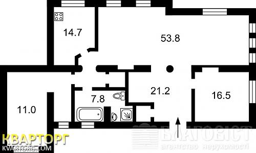 Sell 4-room apartment. Киев,  Институтская — photo 2