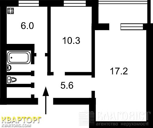 Sell 2-room apartment. Киев,  Якуба Коласа — photo 2