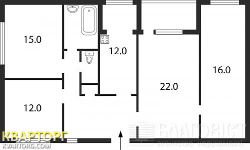 Sell 3-room apartment. Киев,  Суворова — photo 2