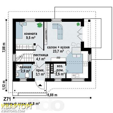 Sell house. Киев, Звездная — photo 1