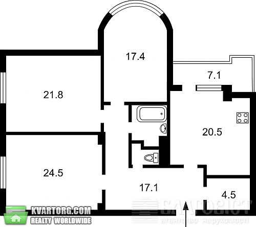 Sell 3-room apartment. Киев, Давыдова бул — photo 5