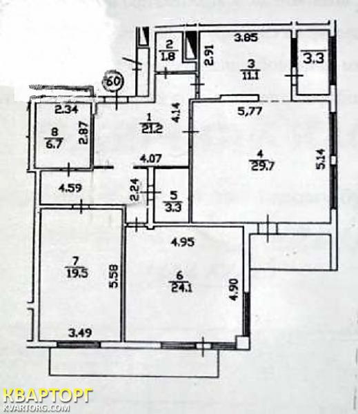 Sell 3-room apartment. Киев, Срибнокильская — photo 9