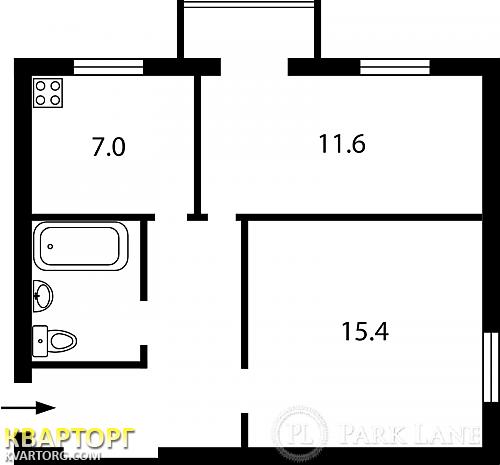 Sell 2-room apartment. Киев, Большая Васильковская — photo 2