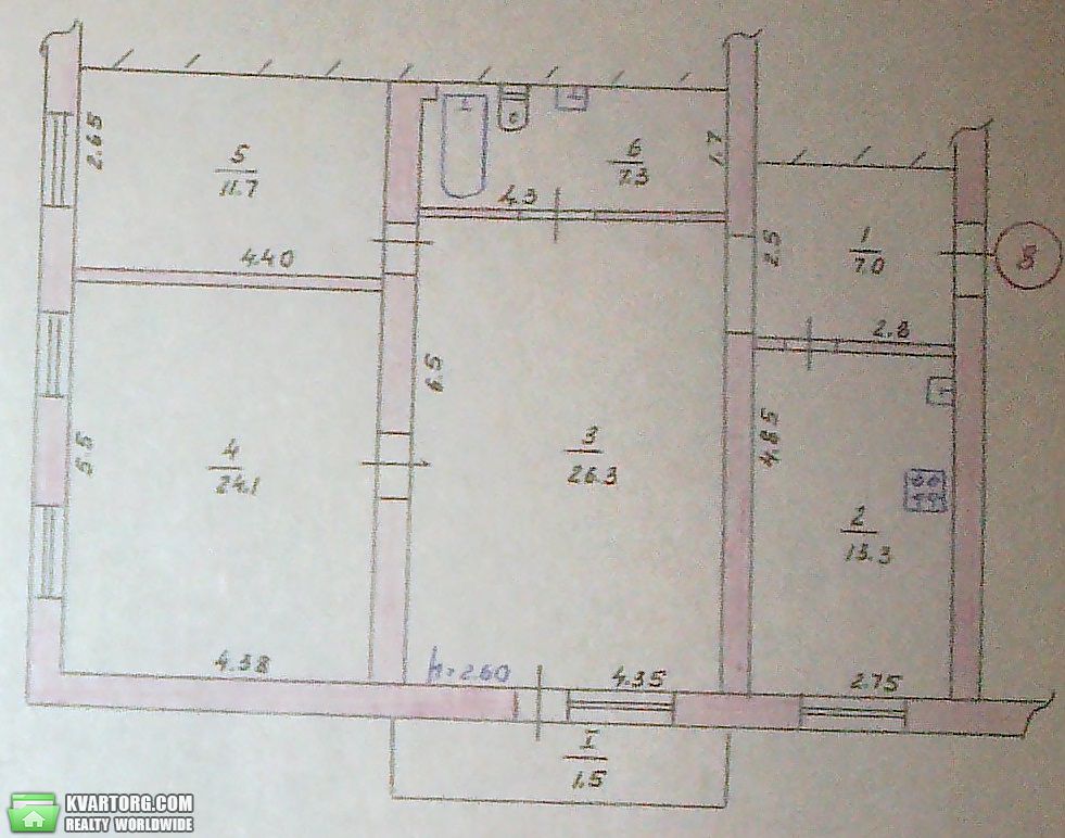 Sell 3-room apartment. Днепропетровск, Фрунзе — photo 6
