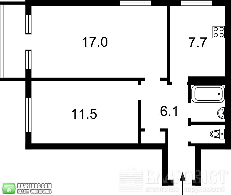 Sell 2-room apartment. Киев,  Леси Украинки бул — photo 2