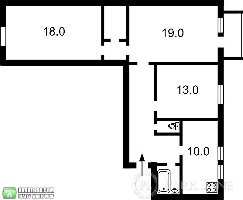 Sell 3-room apartment. Киев, Горького — photo 3