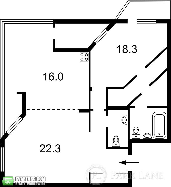 Sell 2-room apartment. Киев,  Нестеровский пер — photo 2