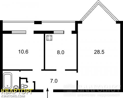 Sell 3-room apartment. Киев,  Хмельницкая — photo 4