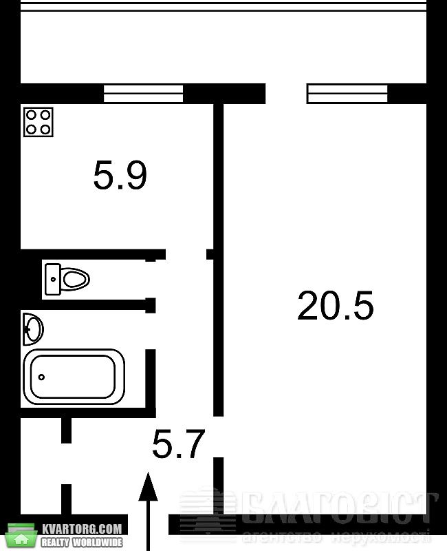 Sell 1-room apartment. Киев,  Голосеевский пр — photo 9