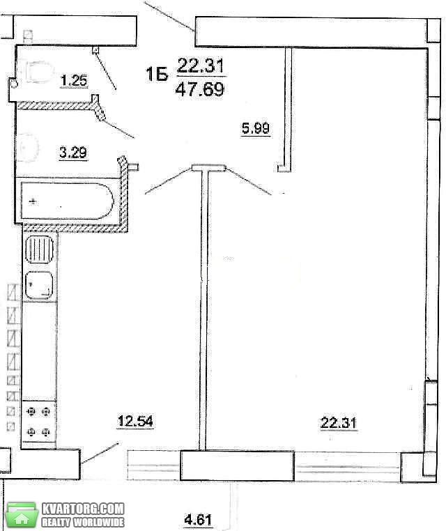 Sell 1-room apartment. Одесса, Цветаева — photo 1