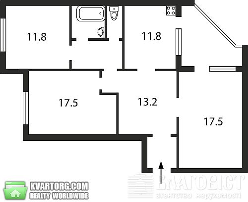 Sell 3-room apartment. Киев, Григоренко пр — photo 4