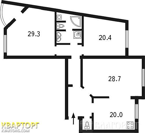 Sell 3-room apartment. Киев,  40-летия Октября просп — photo 5