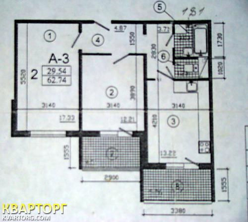 Sell 2-room apartment. Киев,  Харьковское шоссе — photo 7