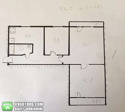 Sell 3-room apartment. Киев,  Рокоссовского пр — photo 6