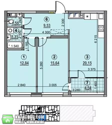 Sell 2-room apartment. Киев, Сверстюка — photo 3