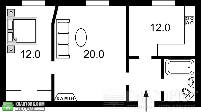 Sell 2-room apartment. Киев,  Дружбы Народов бул — photo 5