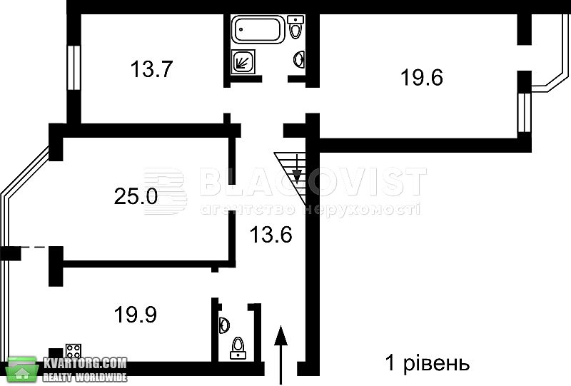 Sell multi-room apartment. Киев,  Ломоносова — photo 2
