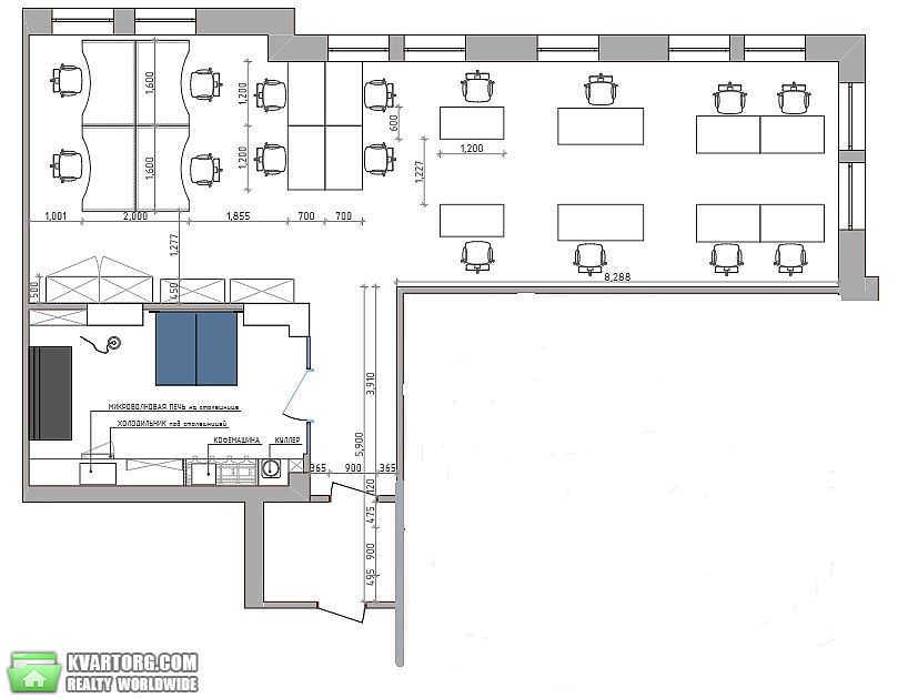 Rent out office. Киев,  Воздвиженская — photo 1