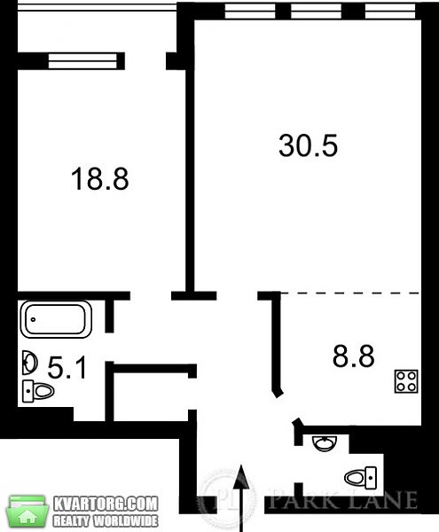 Sell 1-room apartment. Киев, Щорса — photo 2