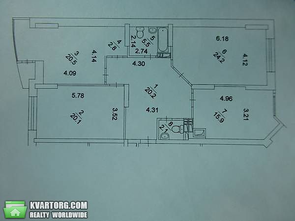 Sell 3-room apartment. Киев,  Ахматовой — photo 4