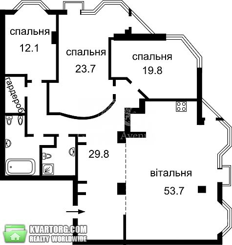 продам 3-комнатную квартиру. Киев,   Кловский спуск - фото 3