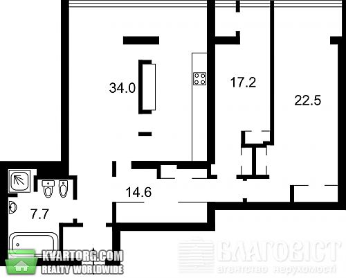 Sell 3-room apartment. Киев, Щорса — photo 2