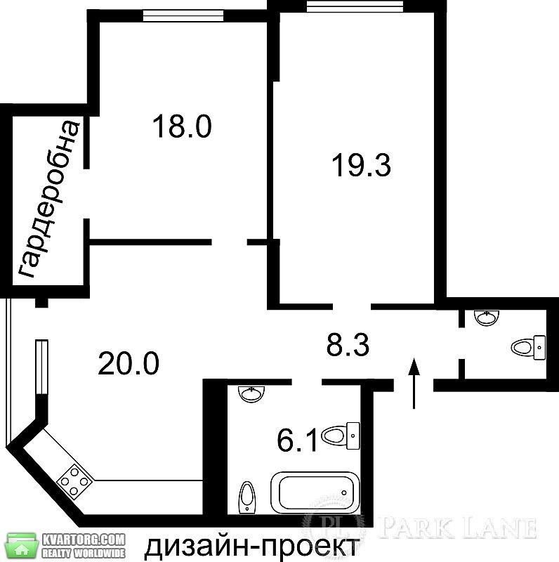Sell 2-room apartment. Киев,  Дмитриевская — photo 3