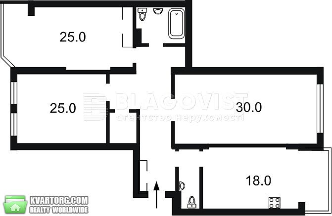 Sell 3-room apartment. Киев,  Коломиевский пер — photo 4