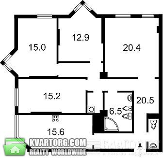 Sell 3-room apartment. Киев,  Палладина пр — photo 1