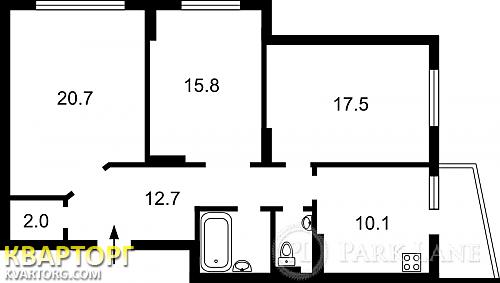 Sell 3-room apartment. Киев,  Танковая — photo 2
