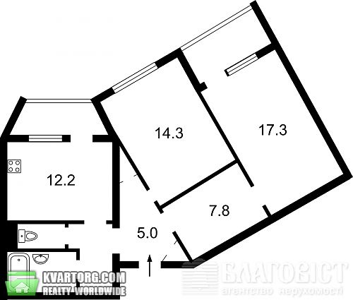 Sell 2-room apartment. Киев,  Порика — photo 10