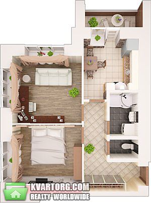 Sell 2-room apartment. Киев, Леси Украинки — photo 1