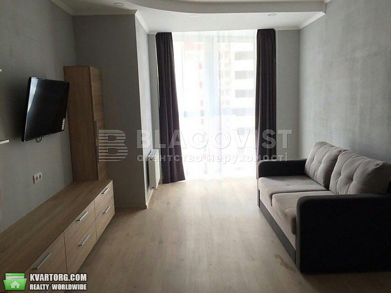 Rent out 1-room apartment. Киев,  Драгоманова — photo 1