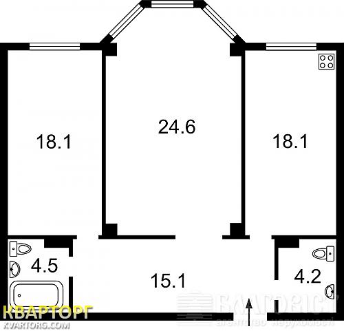 Sell 2-room apartment. Киев,  Полтавская — photo 3