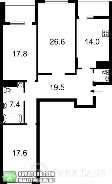 Sell 3-room apartment. Киев, Драгомирова — photo 5