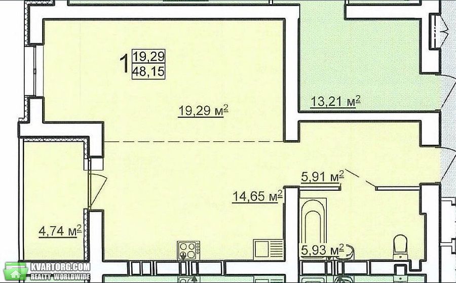 Sell 1-room apartment. Харьков,  Победы пр — photo 8