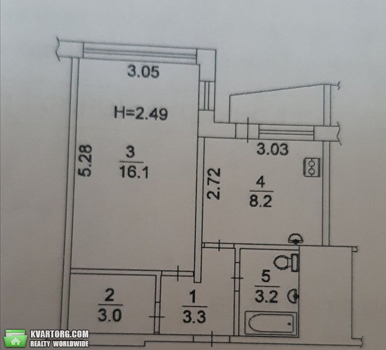 Sell 1-room apartment. Киев,  Жмаченко — photo 2