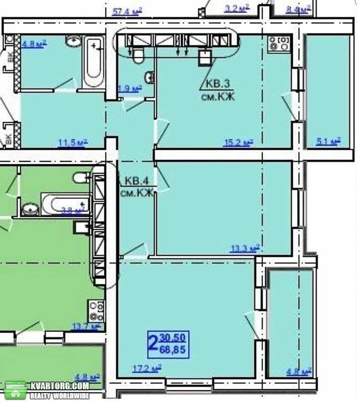 Sell 2-room apartment. Харьков, Проезд Рогатинский — photo 2