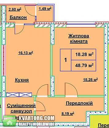 Sell 1-room apartment. Киев, Соломенская — photo 2