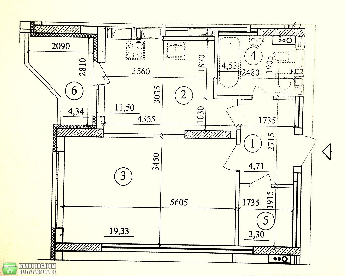 Sell 1-room apartment. Киев, Бажана проспект — photo 3