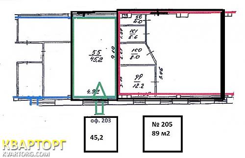 Rent out office. Киев,  Новоконстантиновская — photo 3