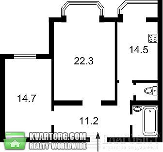 Sell 2-room apartment. Киев, Вильямса — photo 2
