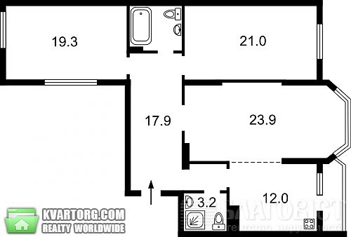 Sell 3-room apartment. Киев, Белицкая — photo 5