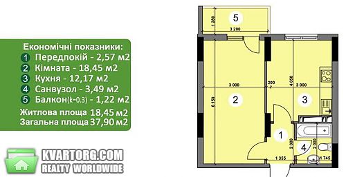 Sell 1-room apartment. Киев, Новоукраинская — photo 1