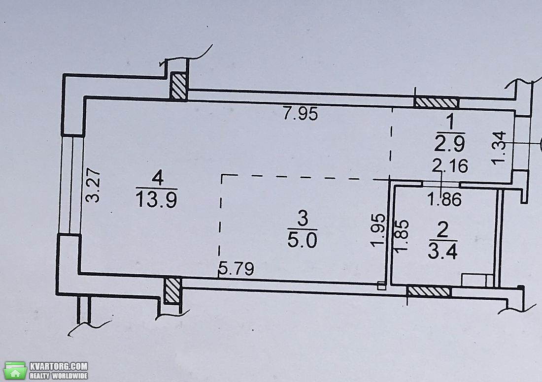 Sell 1-room apartment. Одесса, Бочарова — photo 7