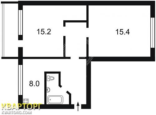 Sell 2-room apartment. Киев,  Братиславская — photo 8