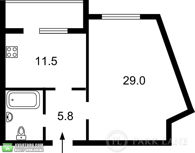 Sell 1-room apartment. Киев,  Чавдар — photo 6