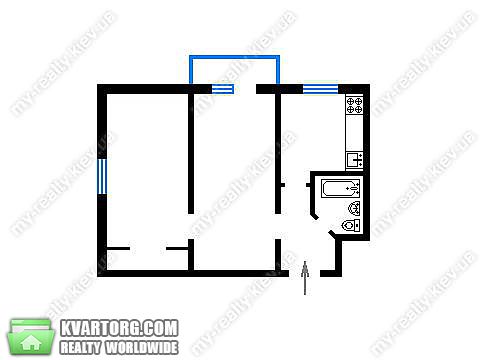 Sell 2-room apartment. Киев,  Чугуевский пер — photo 1